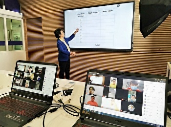 วิทยาลัยการจัดการอุตสาหกรรบริการ
จัดอบรมพัฒนาภาษาอังกฤษสำหรับครูและบุคคลากร
โรงเรียนสามโคก
องค์การบริหารส่วนจังหวัดปทุมธานี
อำเภอสามโคก ปทุมธานี