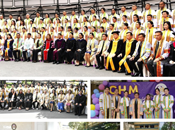 Executives and faculty members
congratulate the new graduates of the
year 2024.