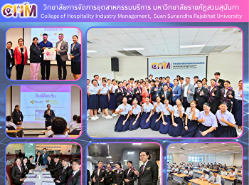 Students from the Aviation Business
Program (International Program)
participated in a field trip to the
Catering Department of Thai Airways
International Public Company Limited.