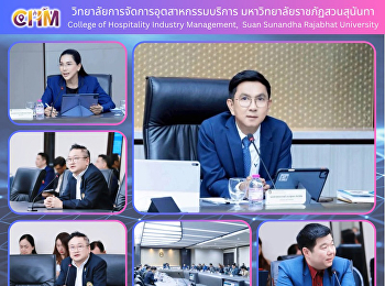 ผู้ช่วยศาสตราจารย์ ดร.วีระ วีระโสภณ
คณบดีวิทยาลัยการจัดการอุตสาหกรรมบริการ
เข้าร่วมประชุมสภามหาวิทยาลัย ครั้งที่
8/2568